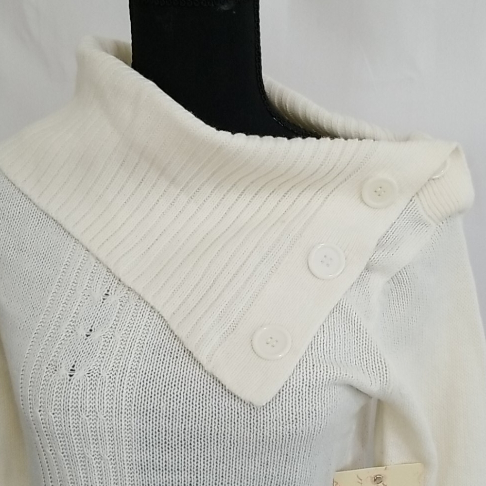 Derek Heart Cowl Neck Women's Medium Sweater Dress - Picture 2 of 7